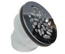 1-1/2 in. Push On Plastic Stainless Steel Shower Drain