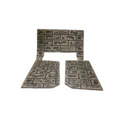 36 in. Refractory Fiber Brick Liner-Traditional