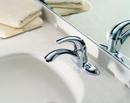 Delta Faucet Chrome Single Handle Lever Deck Mount Service Faucet 