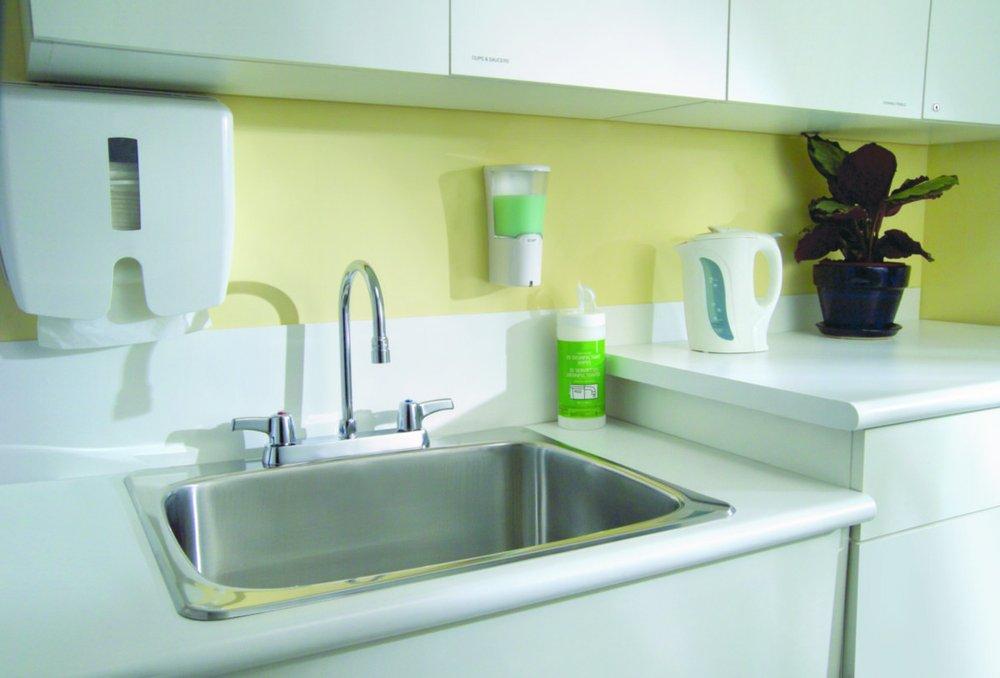 Delta Faucet Chrome Two Handle Kitchen Faucet 