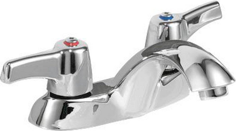 Delta Faucet Chrome Two Handle Centerset Bathroom Sink Faucet 
