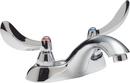 Two Handle Centerset Bathroom Sink Faucet in Chrome