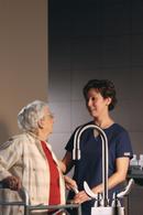 Delta Faucet Chrome Two Handle Wristblade Deck Mount Service Faucet 