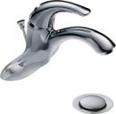 Delta Faucet Chrome Centerset Cast Bathroom Sink Faucet with Metal Pop-Up 