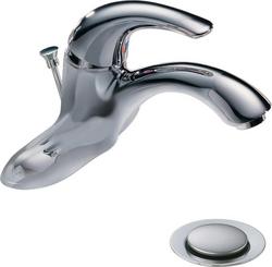 Single Handle Centerset Bathroom Sink Faucet in Chrome