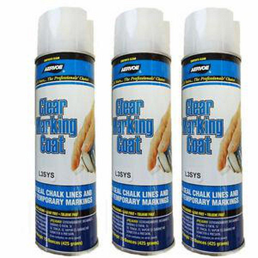 Aervoe Industries Clear 20 oz. Aerosol Marking Spray Paint 