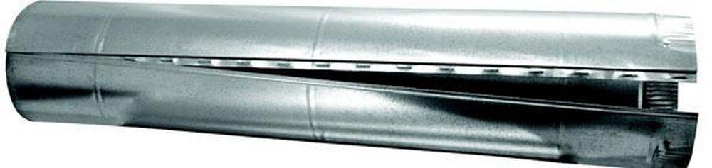 Cody Company 3 ft. 28 ga Galvanized Steel Round Duct Pipe 