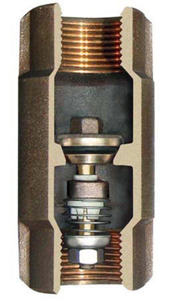 Harvard Bronze Threaded Spring Check Valve 