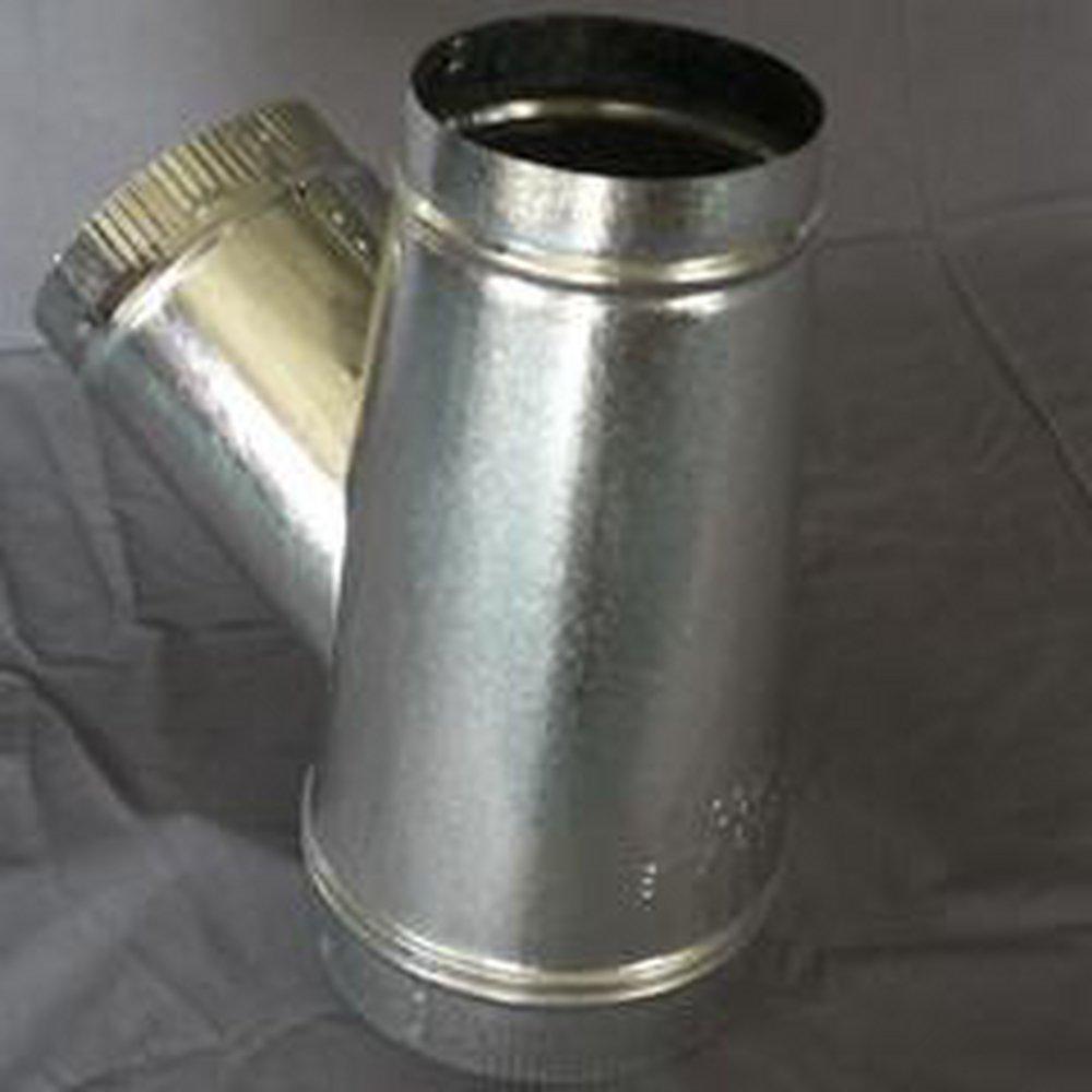 Cody Company 10 x 8 in. Galvanized Steel Duct Wye Branch 