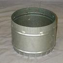 10 x 10 in. Metal Starting Collar in Round Duct
