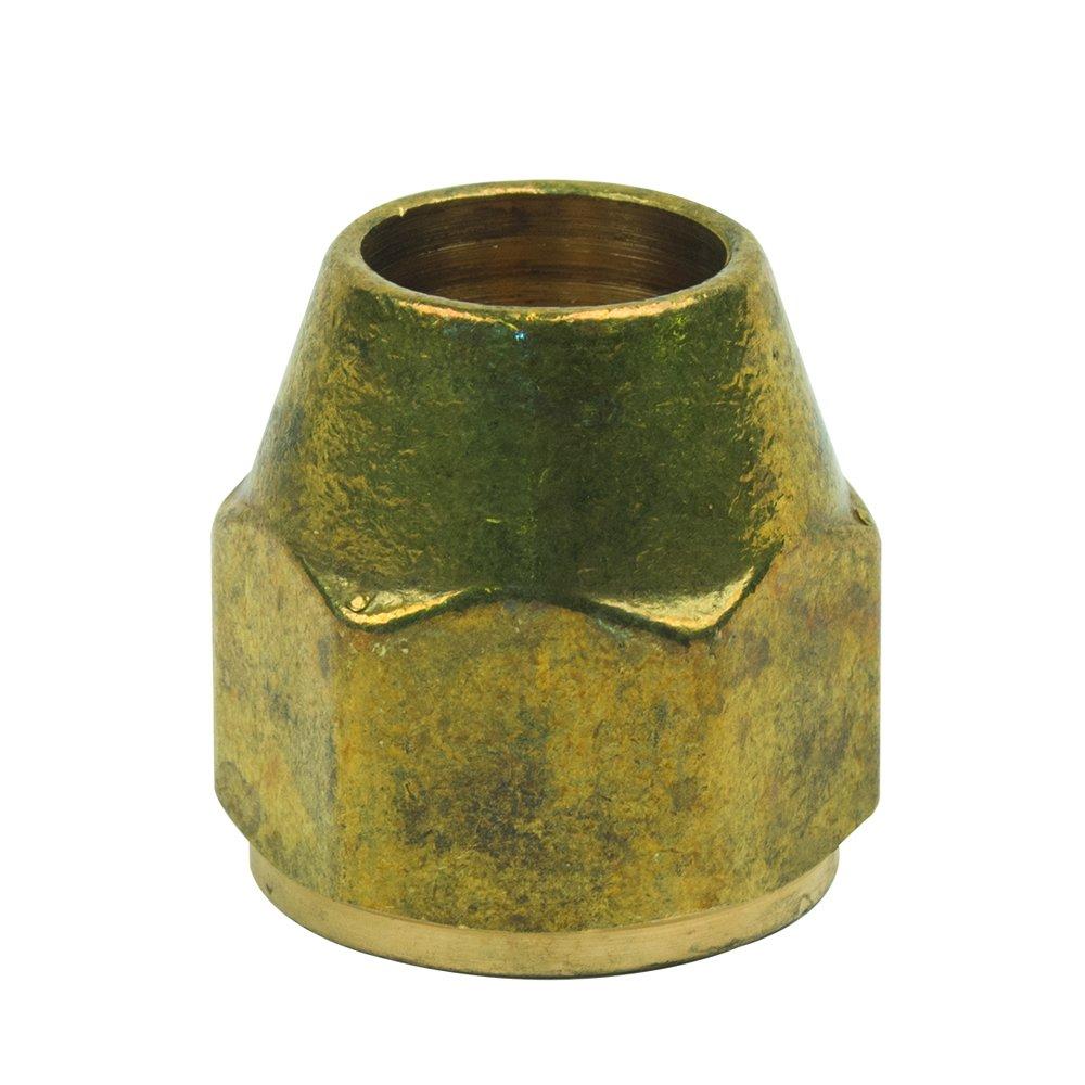 PROFLO&reg; Flare Brass Short Nut 