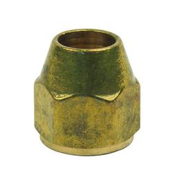 7/8 in. Flare Brass Short Nut