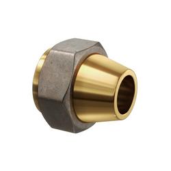 5/8 in. Flare Brass Short Nut