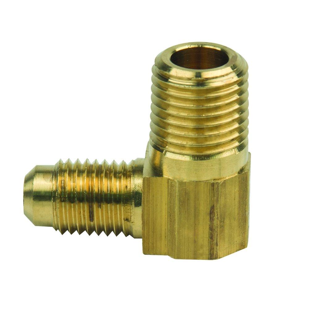 PROFLO® 1/4 in. OD x MIP Brass Floor Elbow 