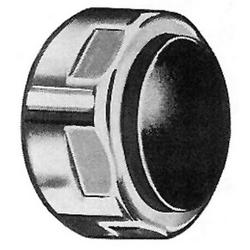 Bumper with Cap in Polished Chrome