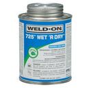Weld-On&reg; Fast Set PVC Aqua Blue Pipe Cement 