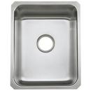 KOHLER Stainless Steel 15-3/4 x 20-3/8 in. No Hole Single Bowl Undermount Kitchen Sink 