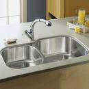 35-1/8 x 20-1/8 in. Stainless Steel Double Bowl Undermount Kitchen Sink