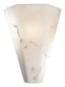 Minka Lavery Alabaster Dust 12-1/4 in. 60W 1-Light Wall Sconce 