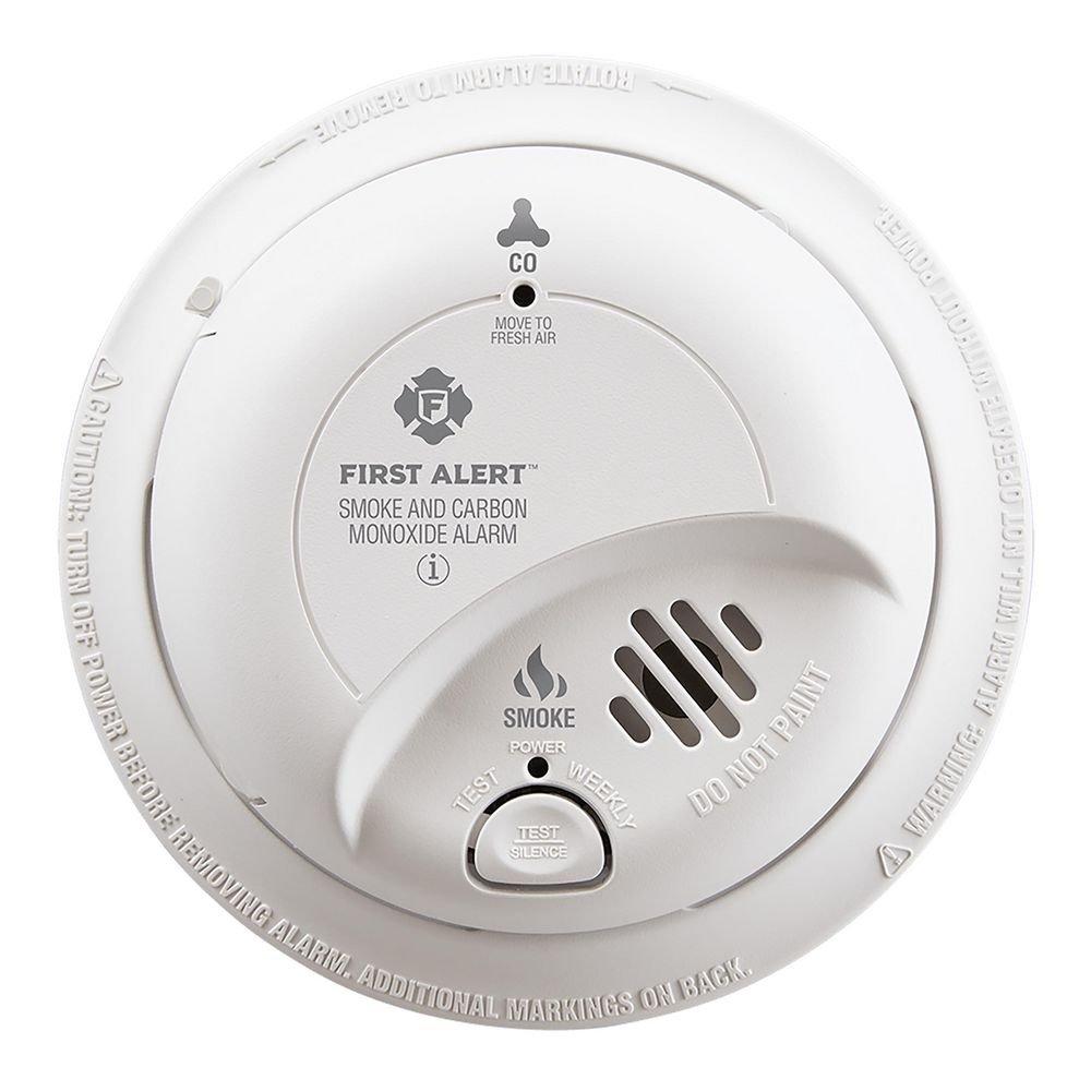 First Alert White 120V Ac Smoke/Carbon Monoxide Alarm 