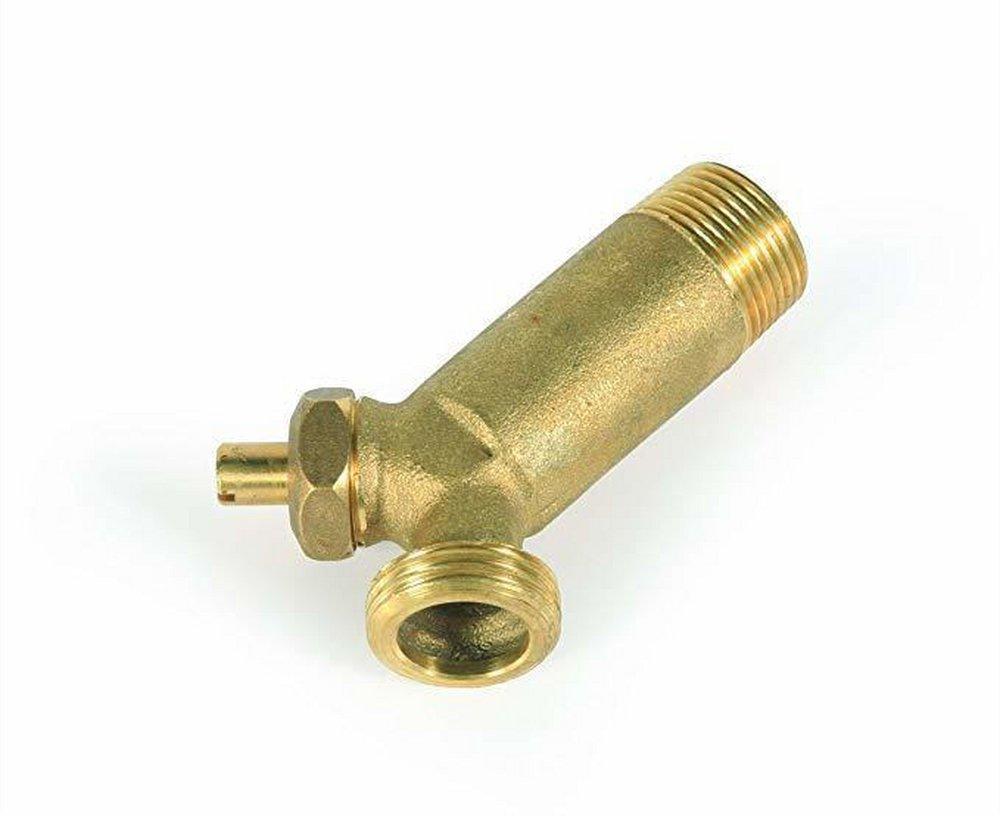 State 2 in. NPT Brass Drain Valve with Shank 