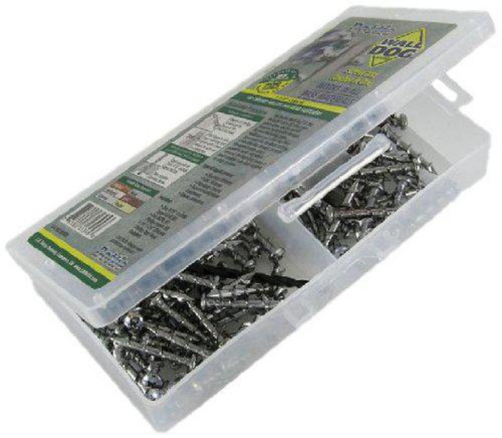 L.H. Dottie Zinc Plated Pan Head Phillips Drywall Anchor (Pack of 100) 