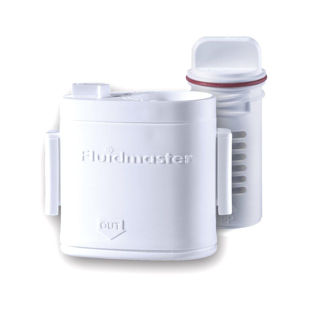 Fluidmaster White Closet Bowl Clean System with Bleach 