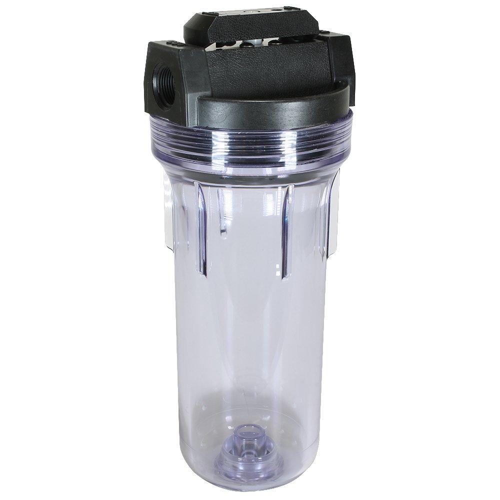 Pentair Clear/Black Valve-In Head Clear Housing 