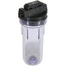 Pentair Clear/Black Valve-In Head Clear Housing 
