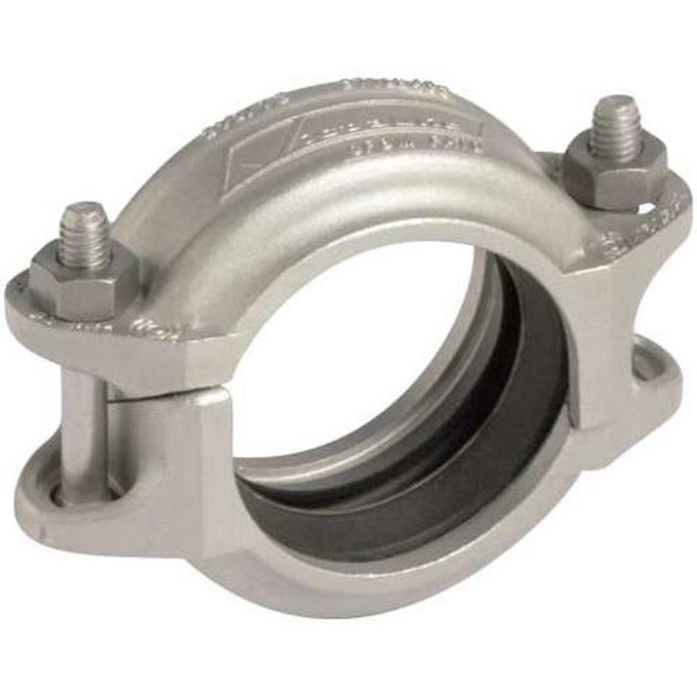 Victaulic Grooved Rigid Global 316 Stainless Steel Coupling with EPDM Gasket 