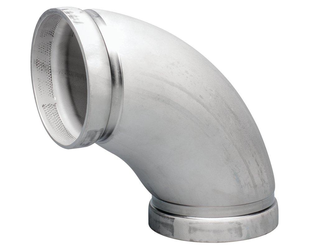 Victaulic Grooved Schedule 10 316L Global Stainless Steel 90 Degree Elbow 