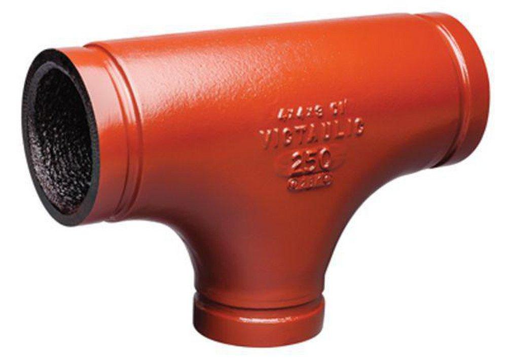 Victaulic Grooved Ductile Iron Reducing Tee 