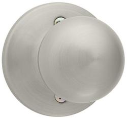 Dummy Door Knob in Satin Nickel