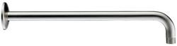 15 in. Right Angle Shower Arm and Flange Brushed Nickel