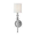 5-1/2 in. 1-Light Wall Sconces in Polished Nickel