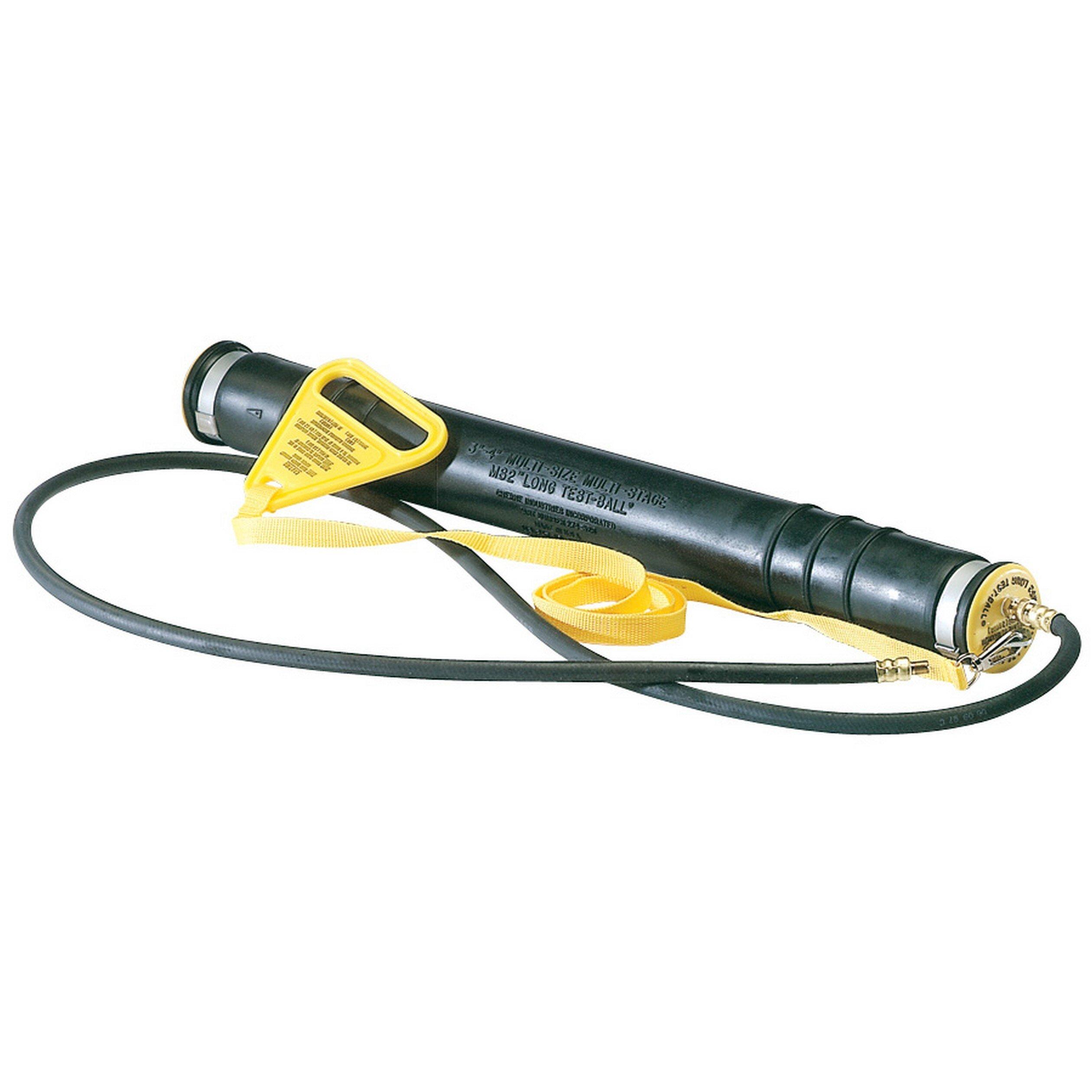 Cherne Black 2-19/50 in. DWV Systems, Sewer Test Plug 