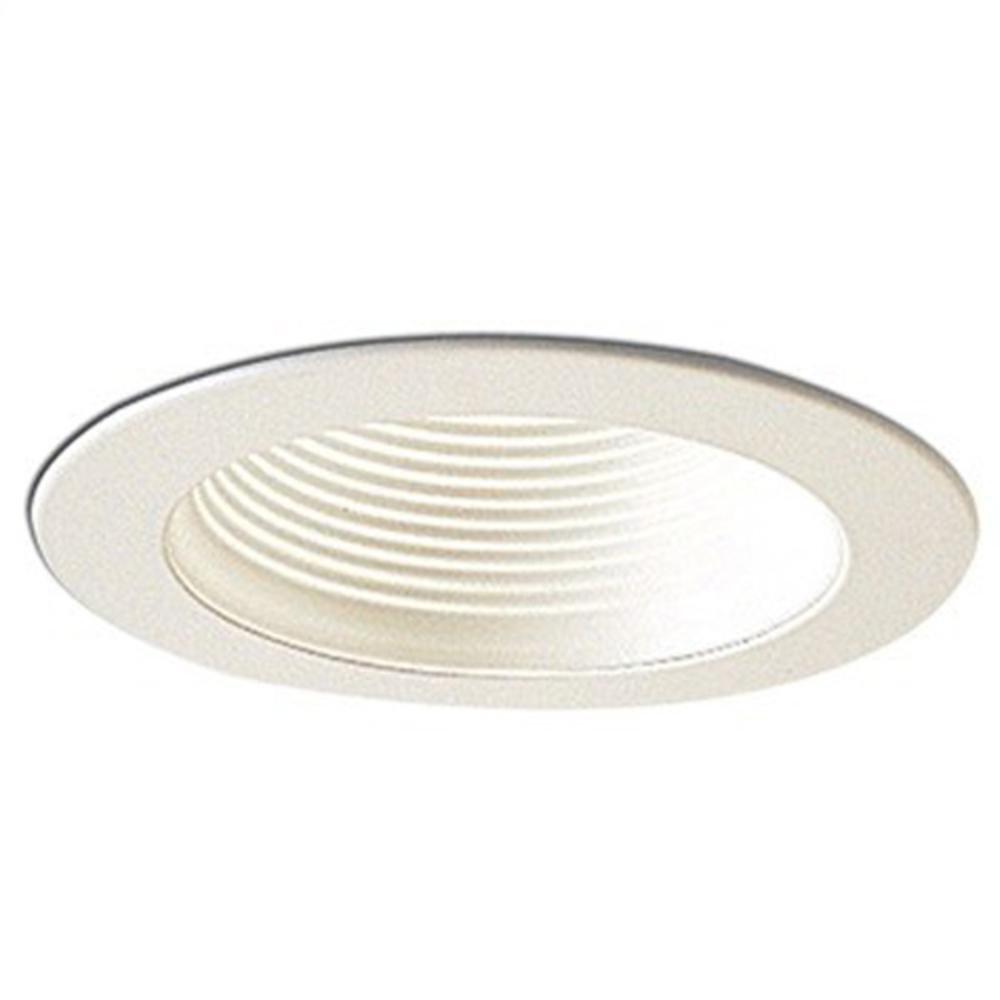 Nora Lighting White Stepped Baffle with Ring 