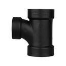 Black ABS DWV Sanitary Tee 