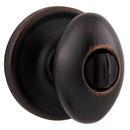 Laurel Privacy Knob in Venetian Bronze
