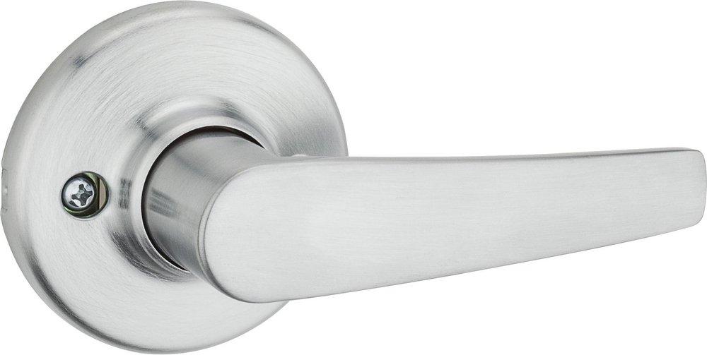 Kwikset Satin Chrome Door Dummy Lever 