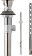 KOHLER Brushed Nickel Drain with Overflow Bathroom Sink Drain 