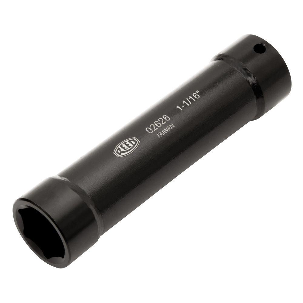 REED Black Chromate 1/2 in. Extended Socket 1-Tool 