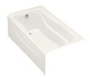 KOHLER Biscuit 66 x 36 in. Soaker Alcove Bathtub Left Drain 