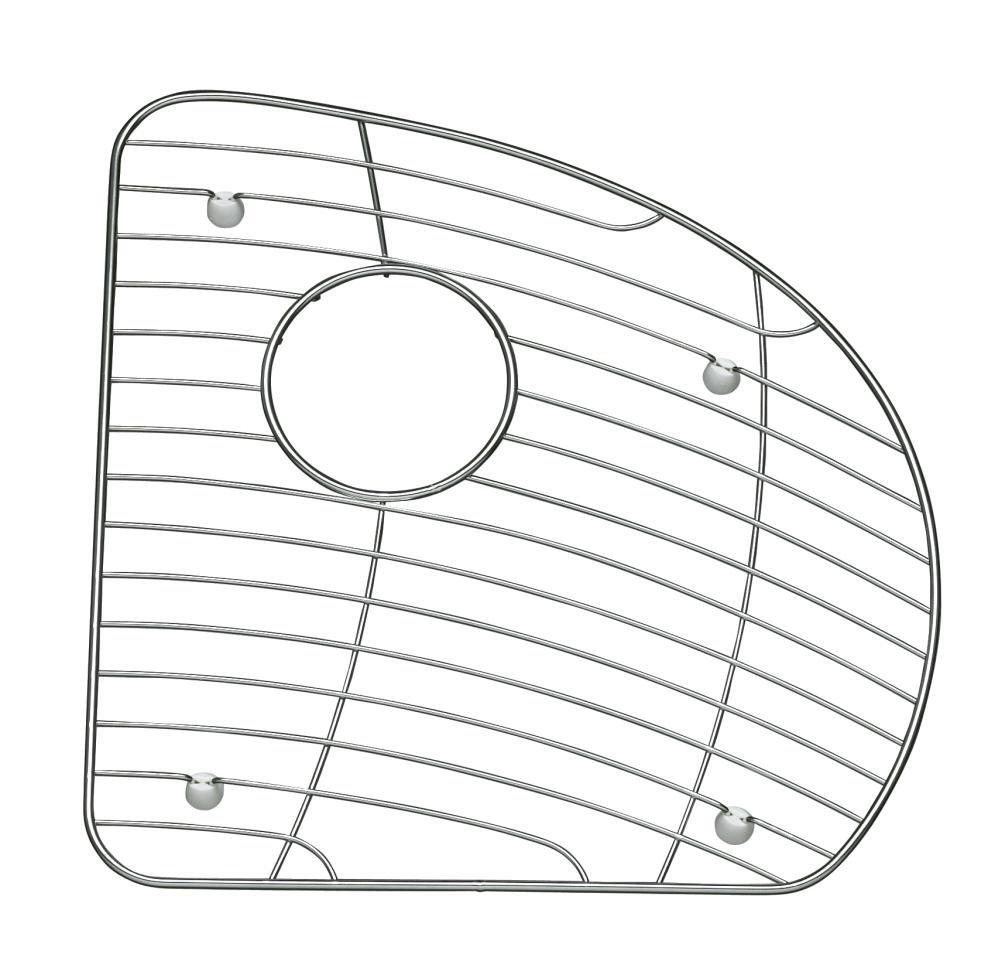 KOHLER Stainless Steel Sink Rack for Right Bowl in Stainless Steel 