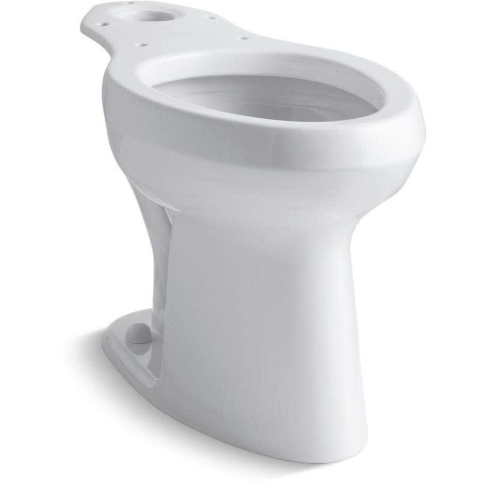 KOHLER White 1.6 gpf Elongated Floor Mount Two Piece Toilet Bowl 