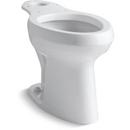 KOHLER White 1.6 gpf Elongated Floor Mount Two Piece Toilet Bowl 