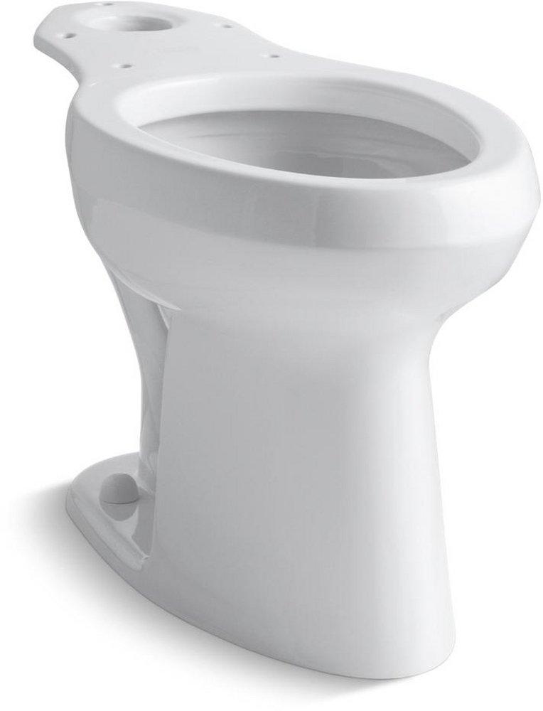 KOHLER White 1.6 gpf Elongated Floor Mount Two Piece Toilet Bowl 