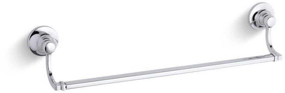 KOHLER Polished Chrome 18 in. Towel Bar 