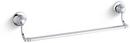 KOHLER Polished Chrome 18 in. Towel Bar 