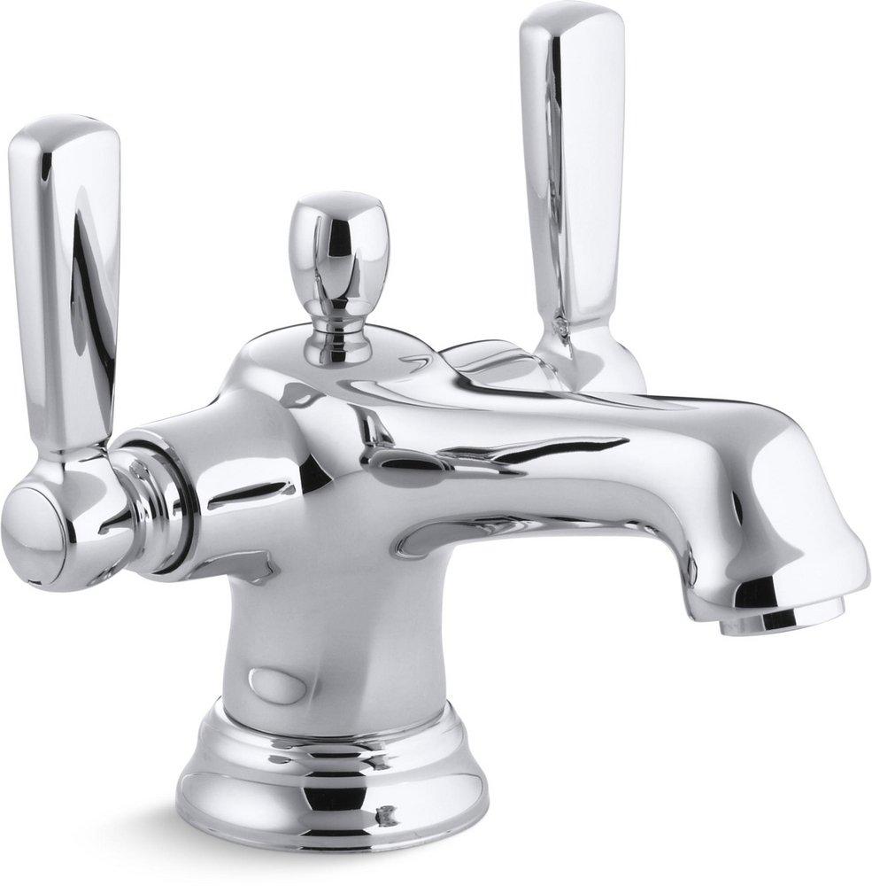 KOHLER Polished Chrome Two Handle Bathroom Sink Faucet 